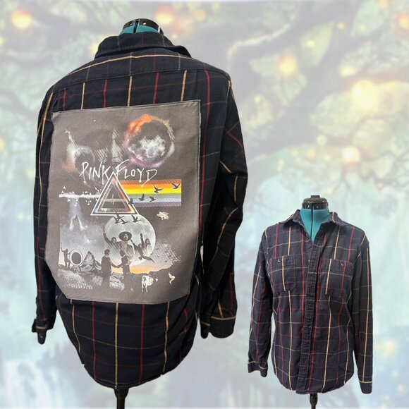Pink Floyd on J. Crew oversize sz L - Picture 1 of 1